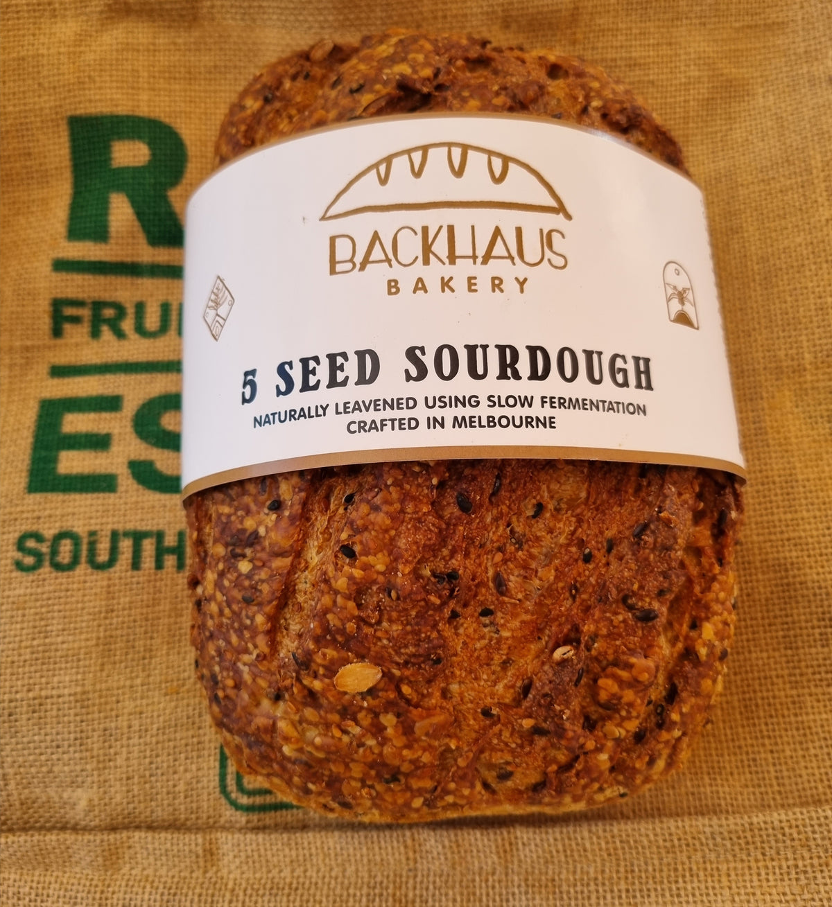 Bread-5 Seed Sourdough Tin ( Backhaus bakery)
