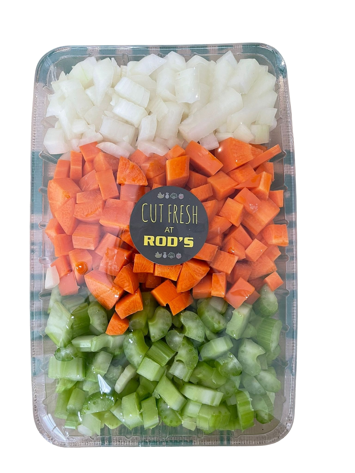 Chop- Celery, Carrot & Onion Mix