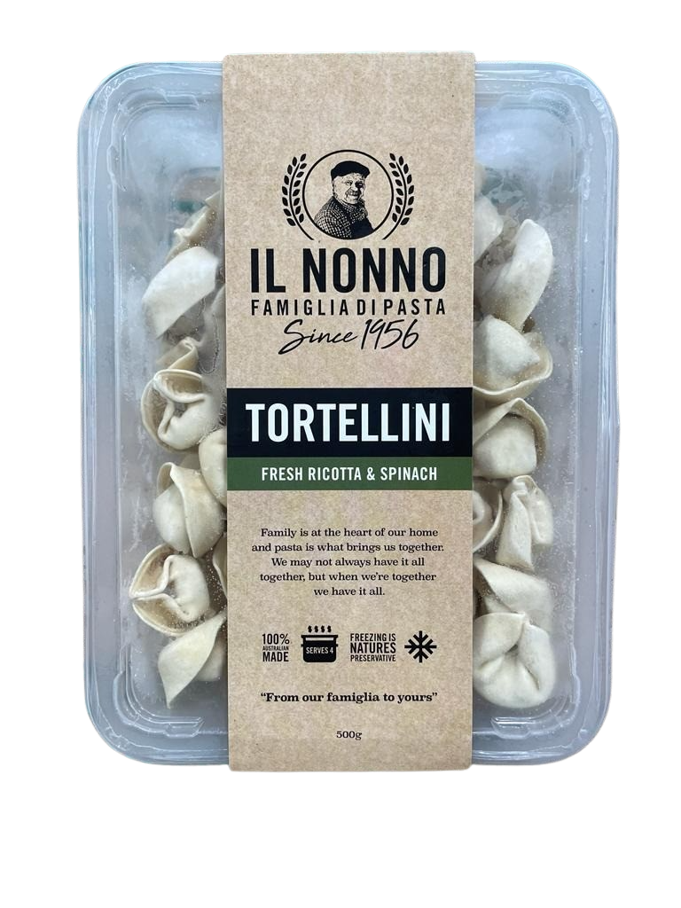 Frozen- Tortellini Ricotta & Spinach 500g