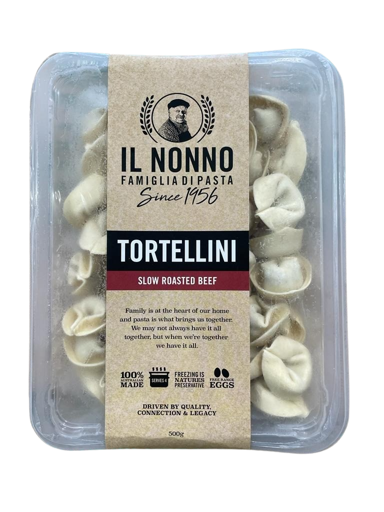 Frozen- Tortellini Slow Roasted Beef 500g