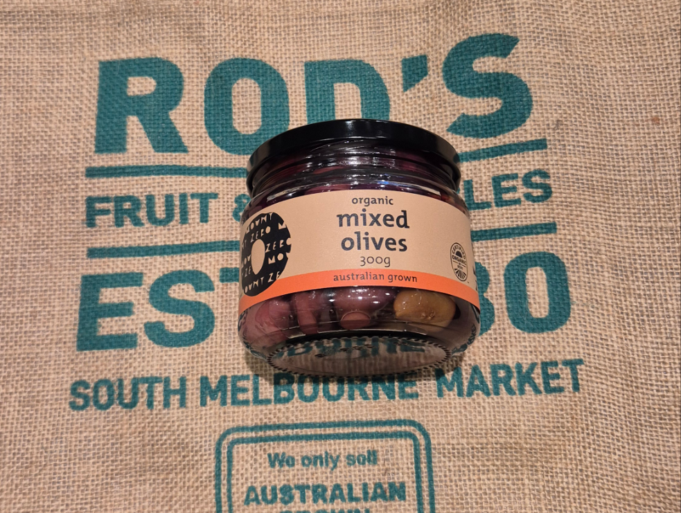 Olives - Mount Zero Organic Mixed Olives 300g