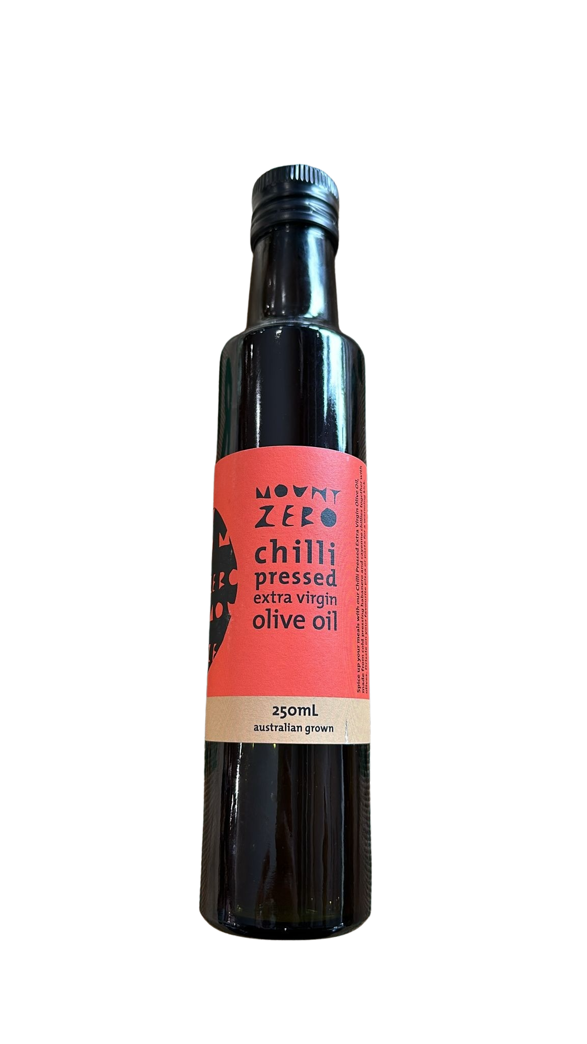 Oil- Chilli pressed olive oil 250ml ( Mount Zero) Australian made