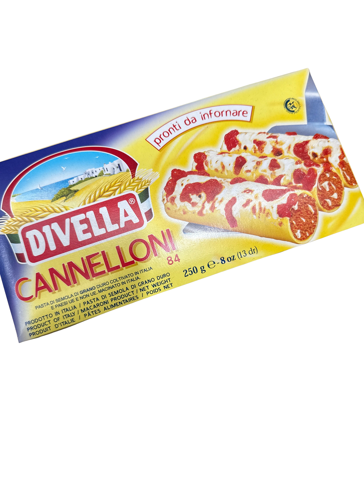 Pasta- Divella Cannelloni Shells 250g