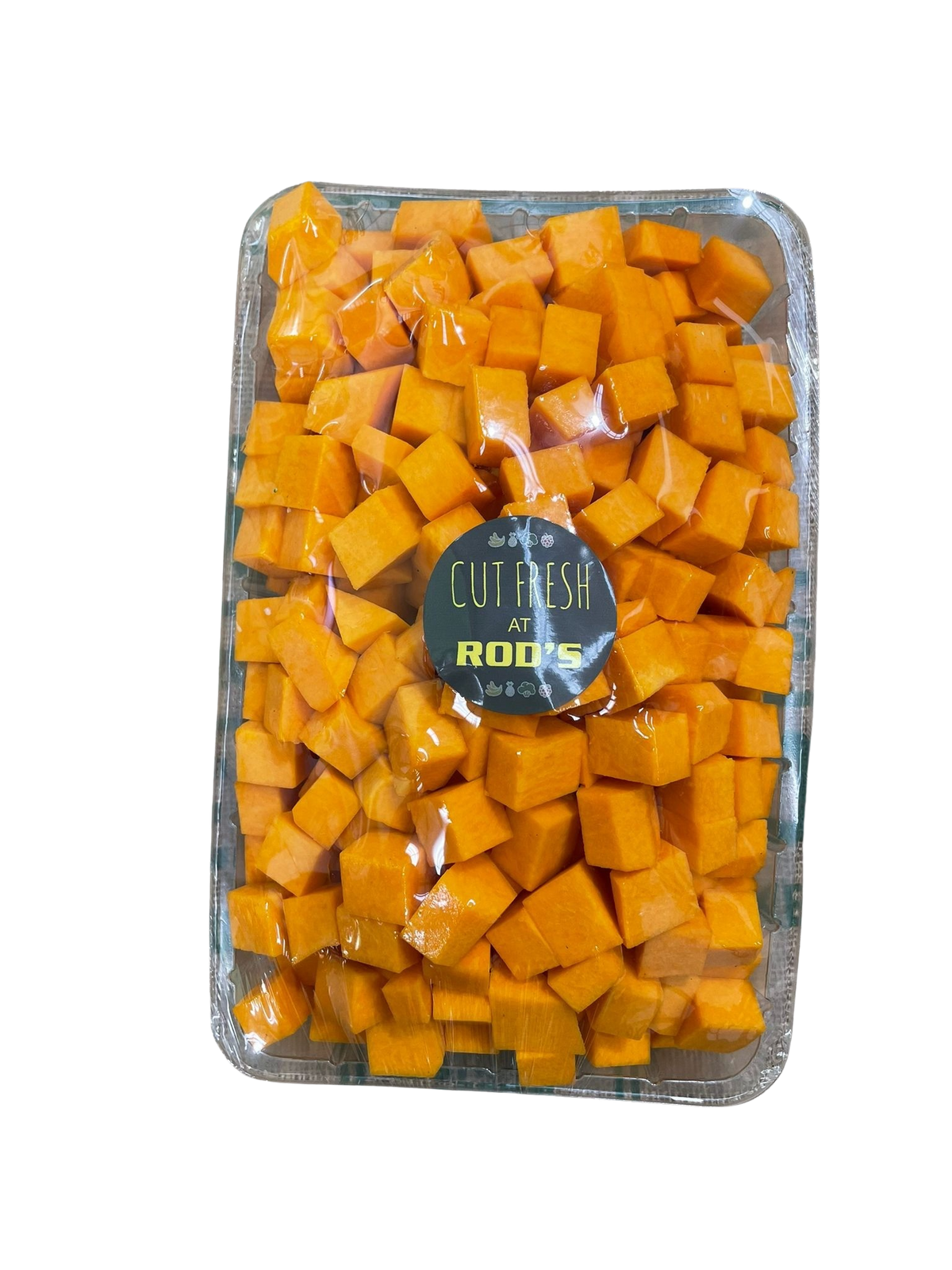 Pumpkin- Diced ( cut fresh by us)