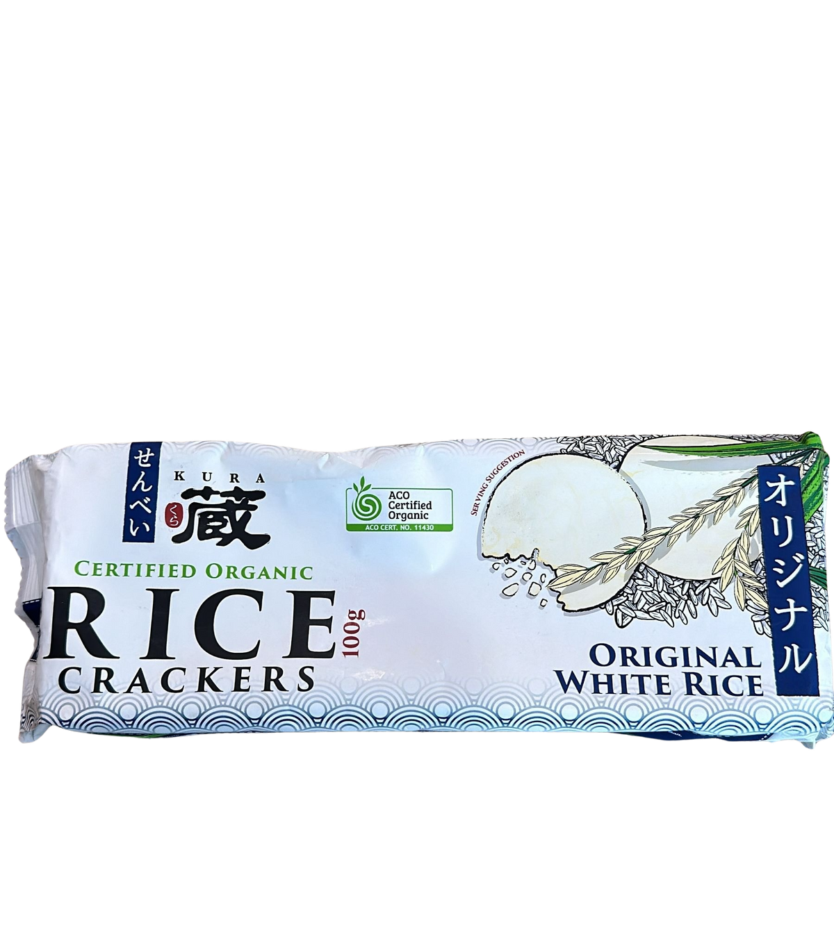 Rice-Crackers , Original white (organic) 100g