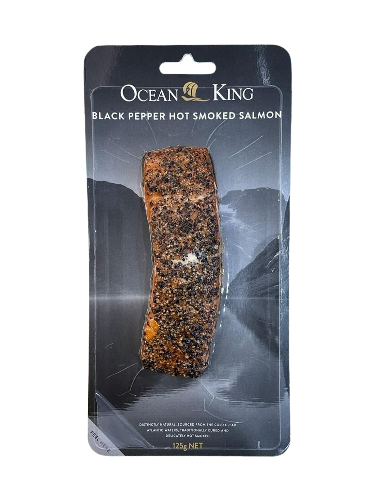 Salmon- Black Pepper Hot Smoked