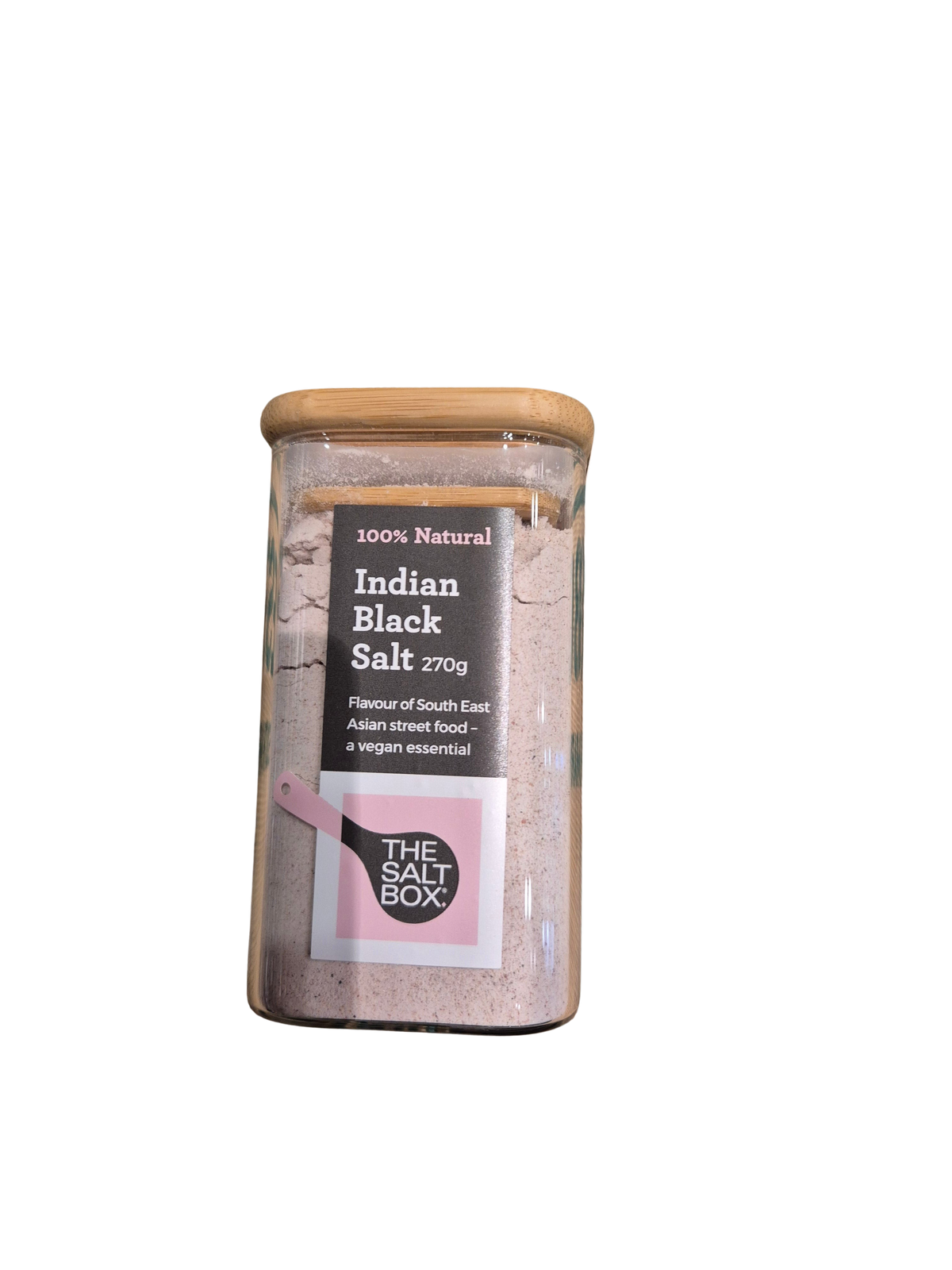 Salt - Indian Black Salt, 270g glass jar