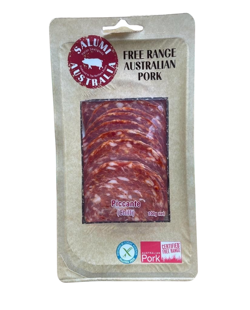 Salumi Australia- Chilli Salami sliced 100g