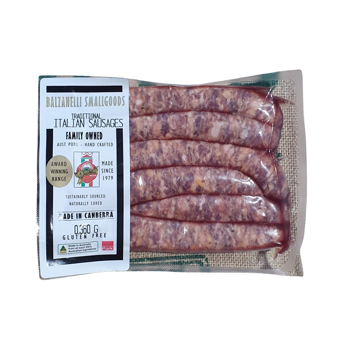 Sausages - Fennel ITALIAN authentic (360g)Great quality