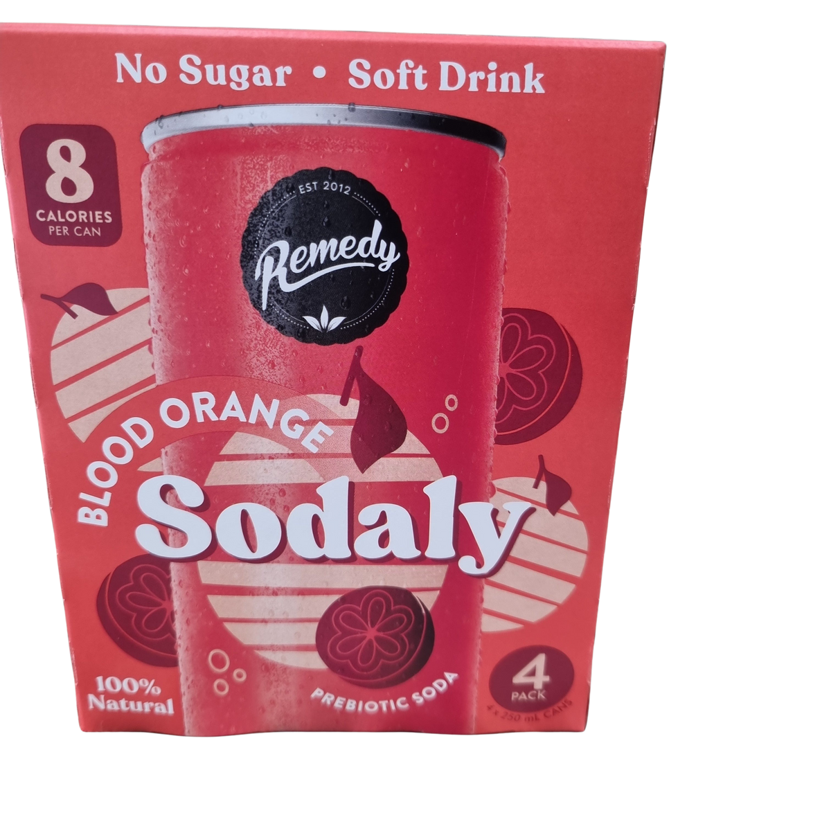 Sodaly-Blood Orange 4 pack