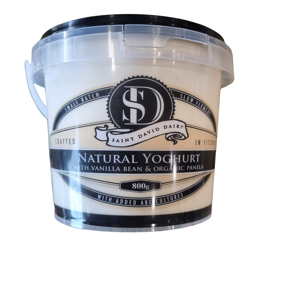 Yoghurt-Natural Vanilla Bean 800g(St David Dairy)