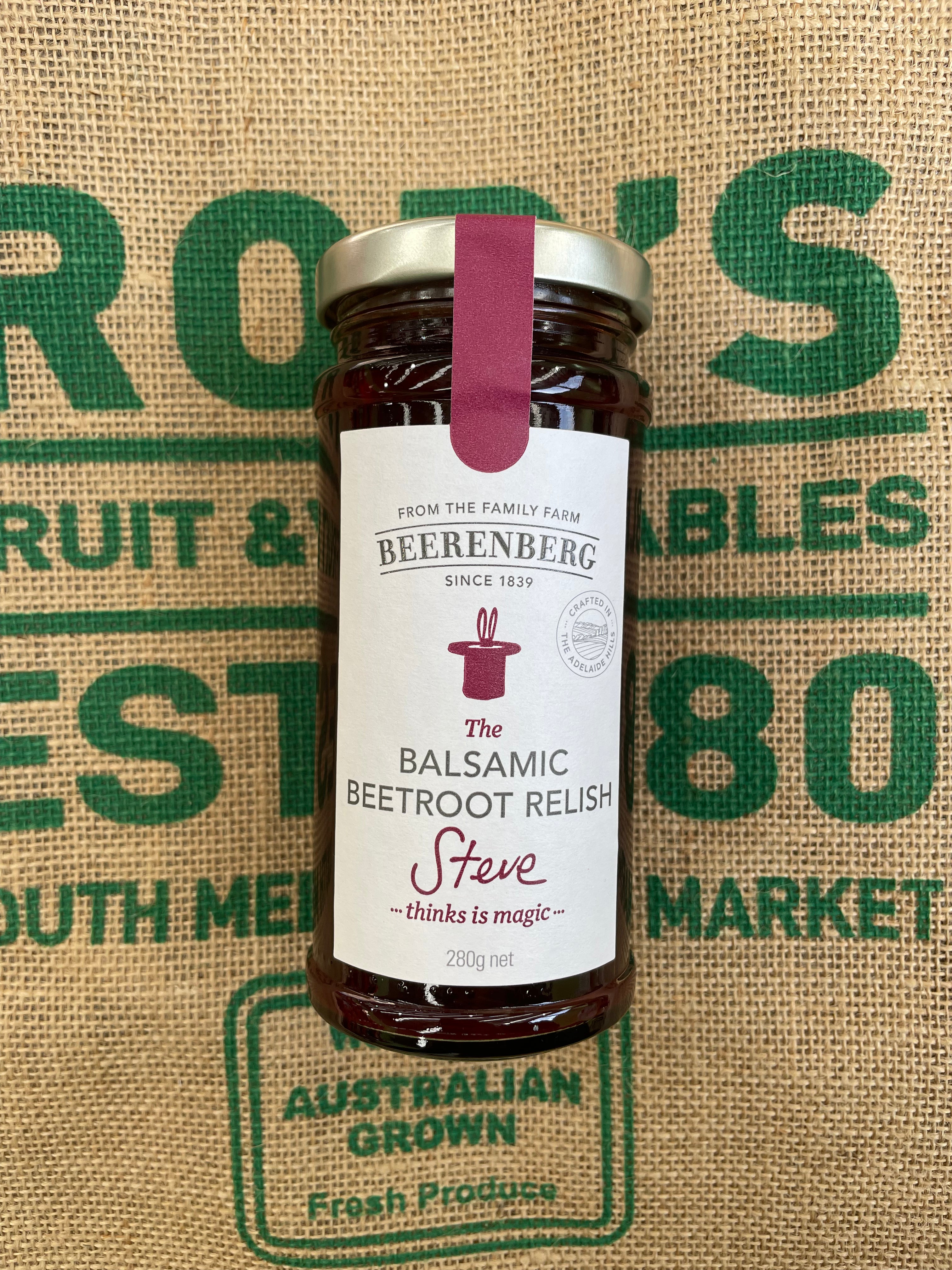 Beerenberg- Balsamic Beetroot Relish 280g