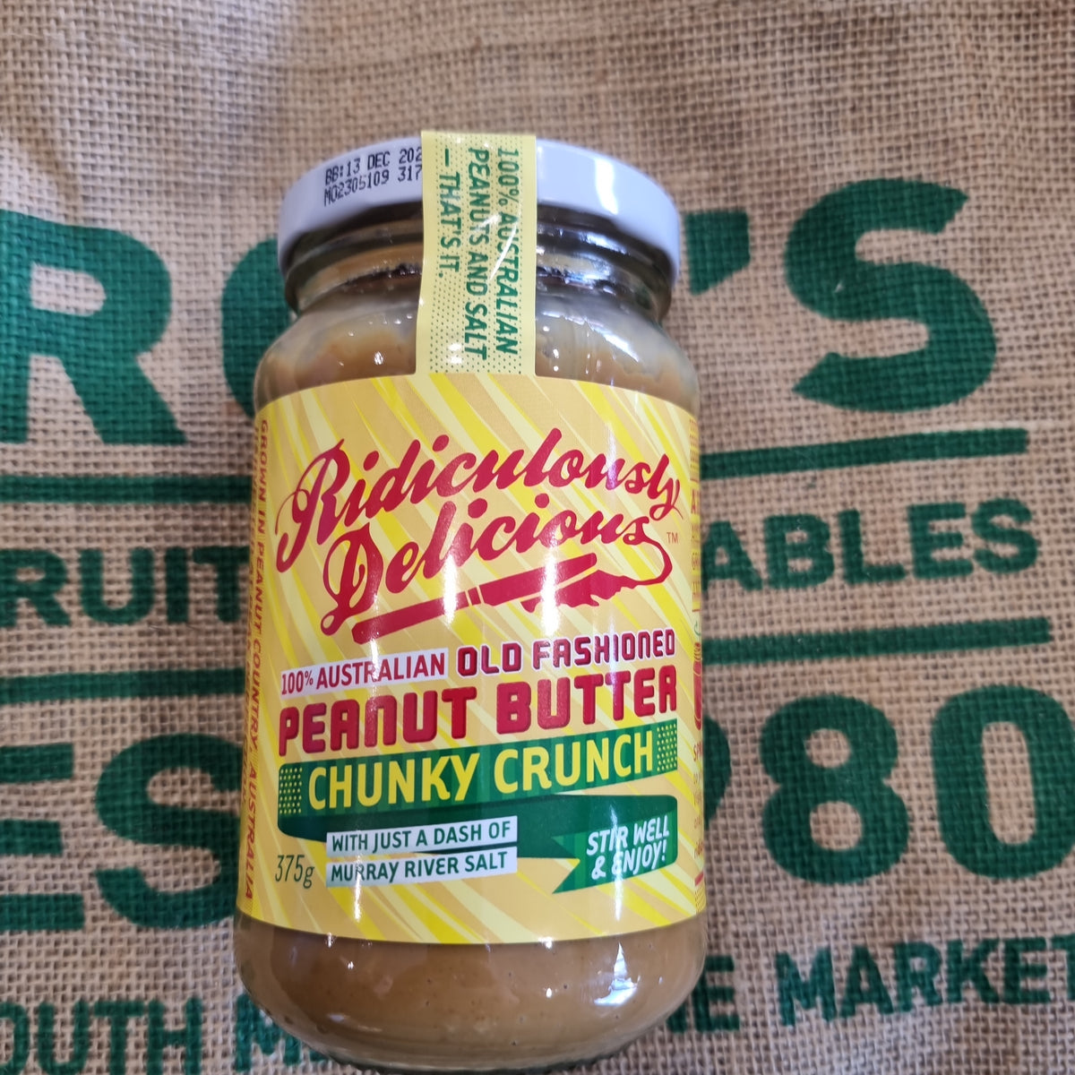 Butter-Peanut 375g Chunky Crunch