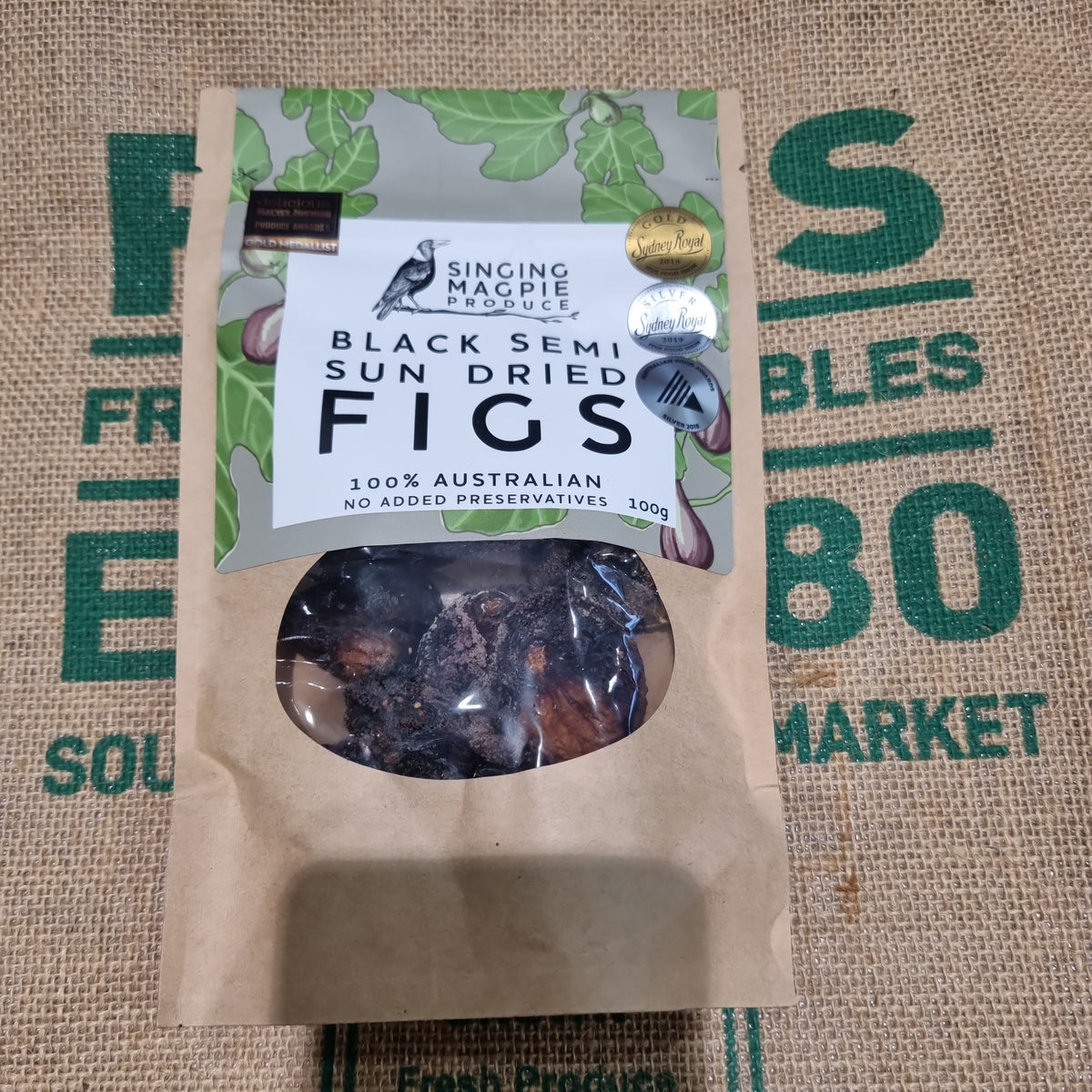Figs- Black Semi Sundried( Singing Magpie Produce)