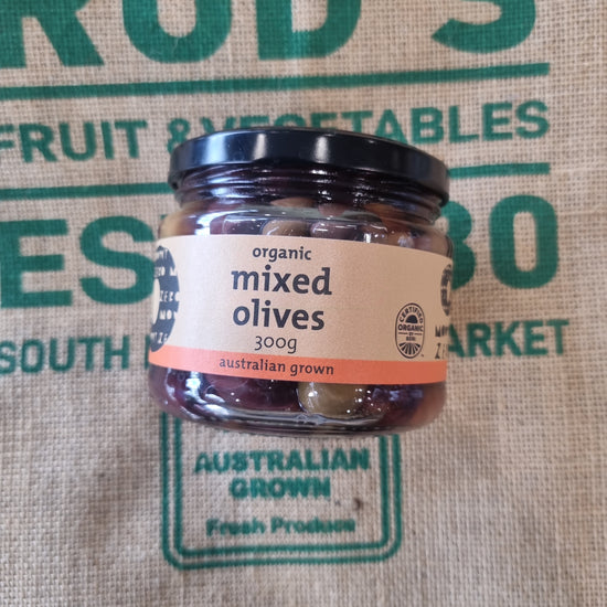 Olives-Mount Zerp 300g Mixed organic