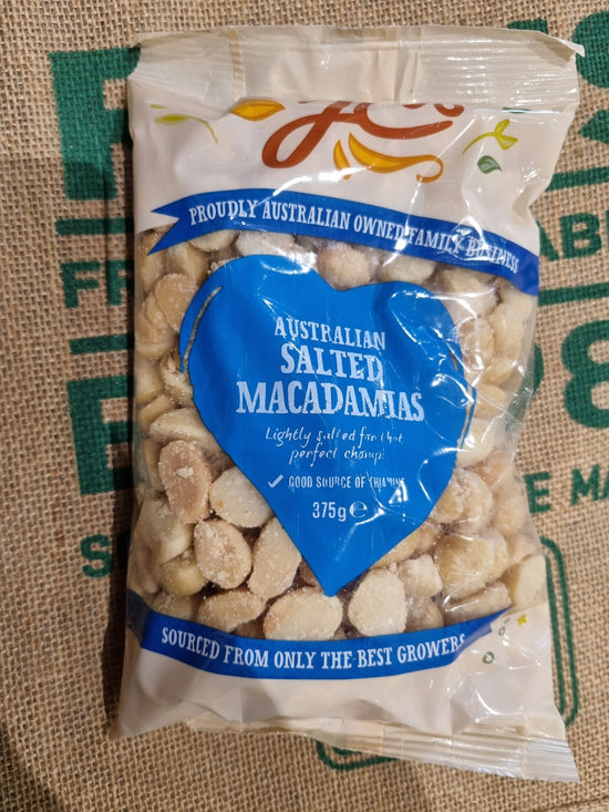 Macadamias-Salted , Australian 375g