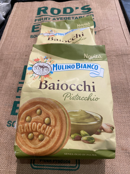 Biscuits - Mulino Bianco Baiocchi with Pistachio, 240g