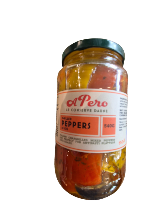Apero Italian Grilled peppers in oil 540g