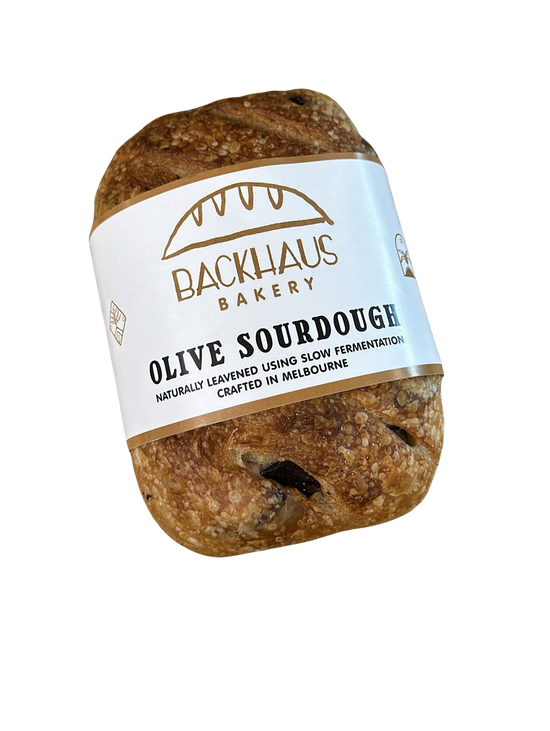 Backhaus-Olive Sourdough  (best in town)