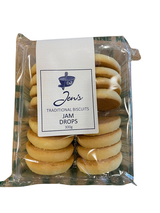 Biscuits- Jen's Jam Drops 300g