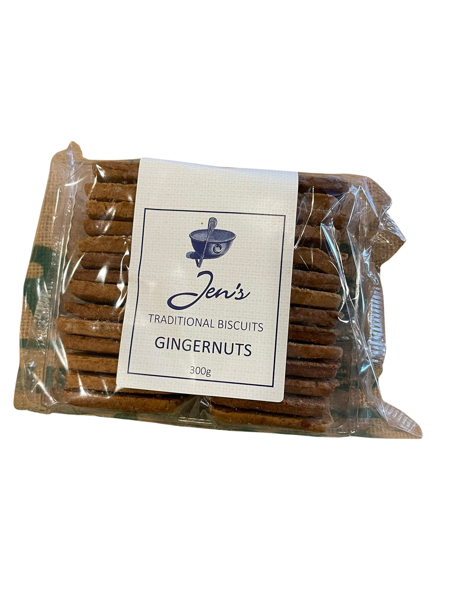 Biscuits- Jen's Traditional Gingernut 300g