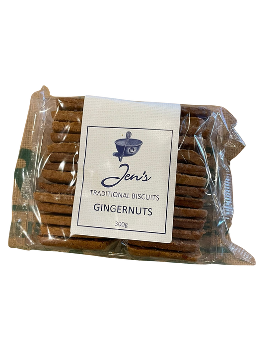 Biscuits- Jen's Traditional Gingernut 300g