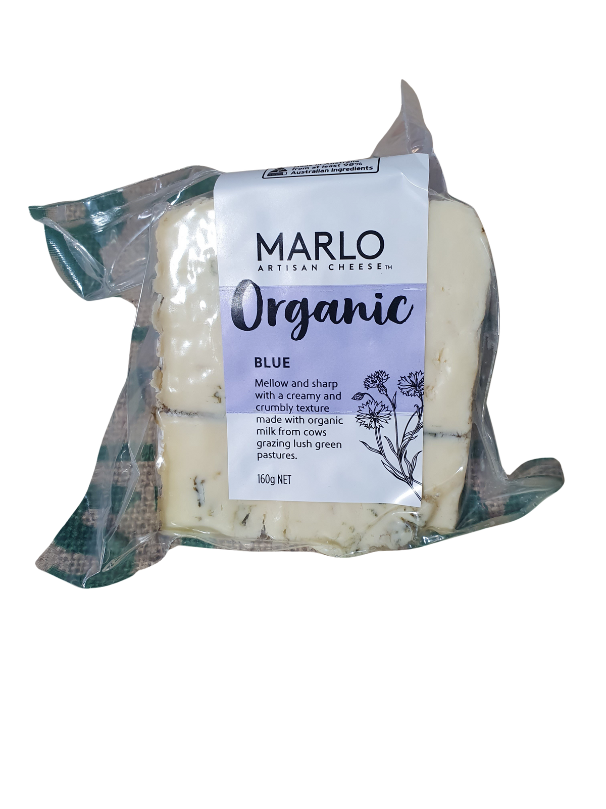 Blue- MARLO ORGANIC  100g  Creamy & Sharp