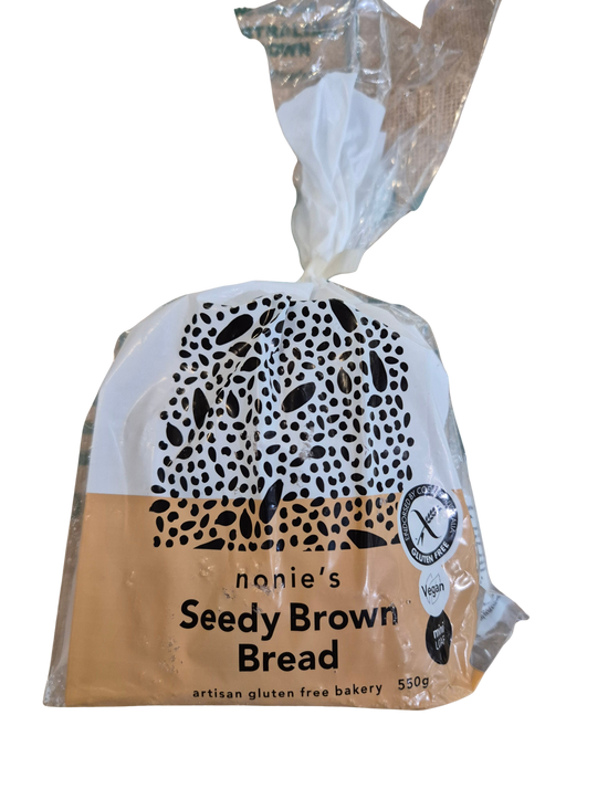 Bread - Seedy Brown, vegan, gluten free (frozen)