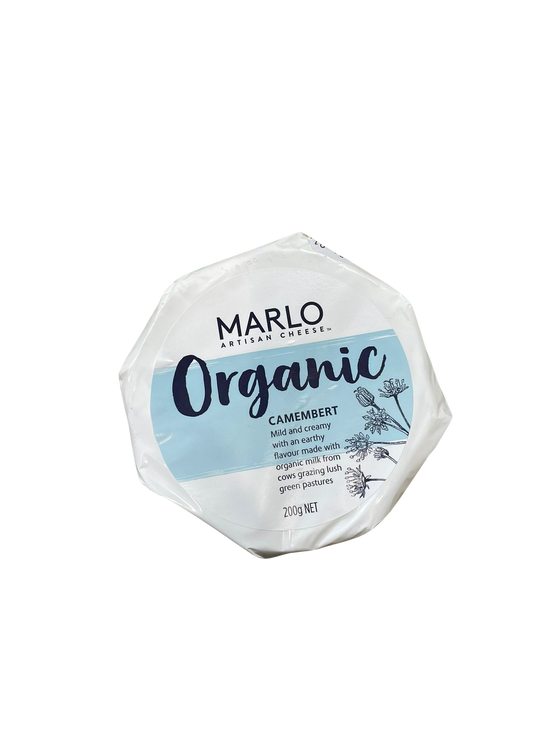 Camembert- Marlo Organic 200g (made in vic)