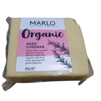 Cheddar- Organic Aged 180g    Australian!