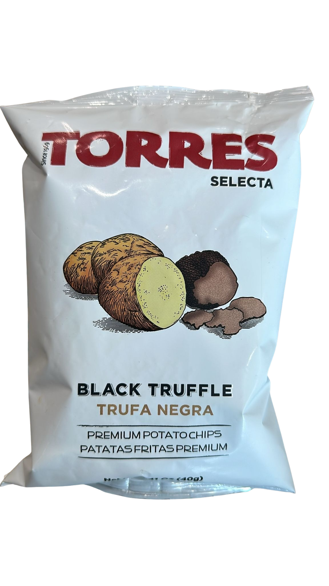 Chips-Black Truffle 40g (italian) imported