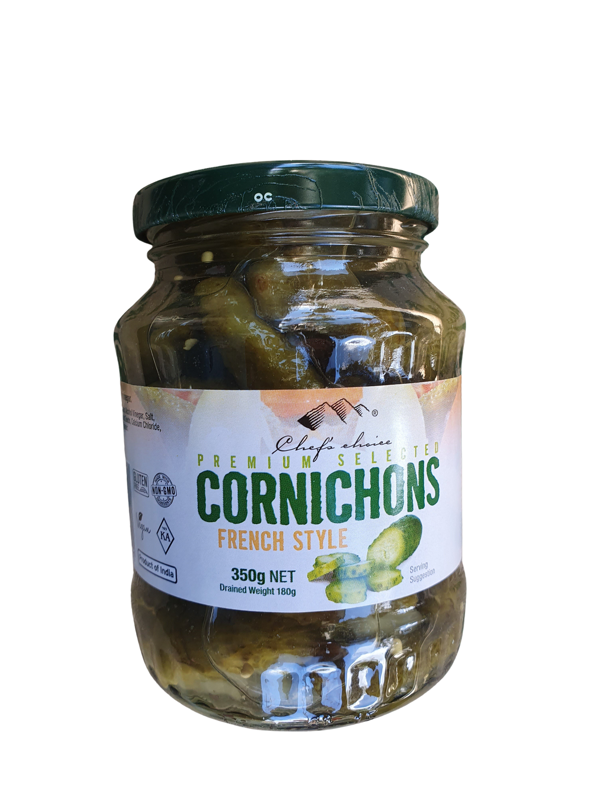Cornichons 350g jar