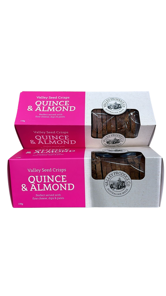 Crisp- Quince & Almond 150g ,Australian made
