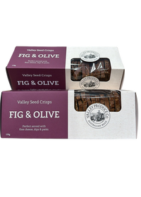 Crisps-Fig & Olive 150g , Australian Made