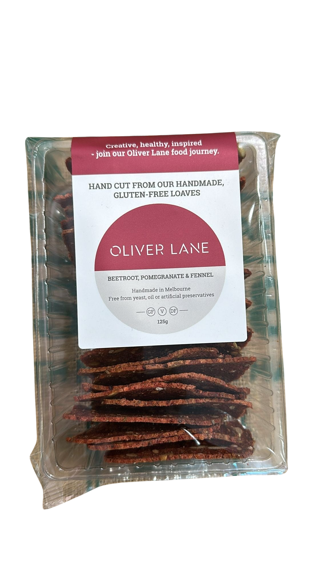 Crisps-Oliver Lane , Beetroot, Pomegranate and Fennel 125g