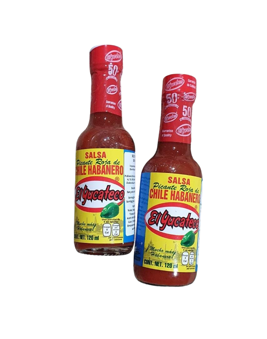 El Yucateco Res Habenero hot chilli sauce 120ml