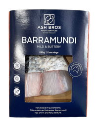 Fish- Barramundi ( Ash Bros) 280g , 2 servings