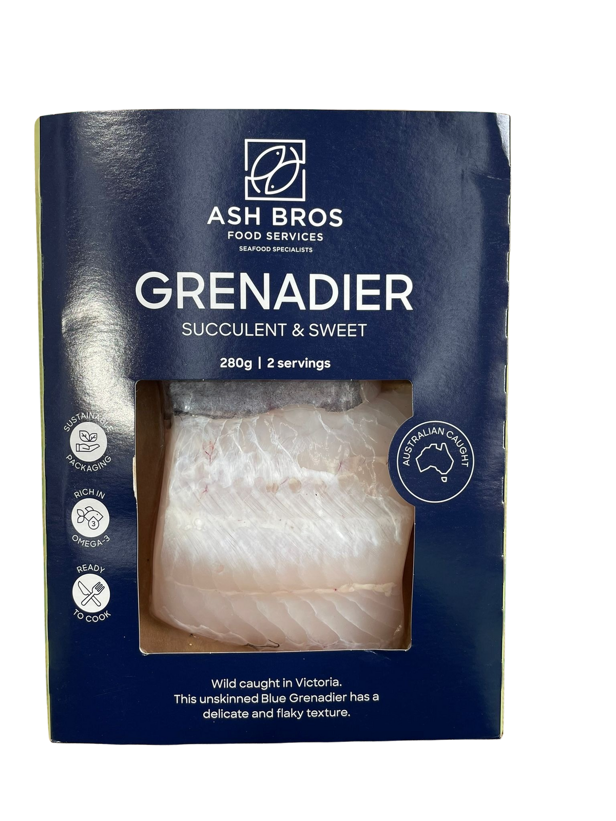 Fish- Grenadier ( Ash Bros) 280g ,2 servings
