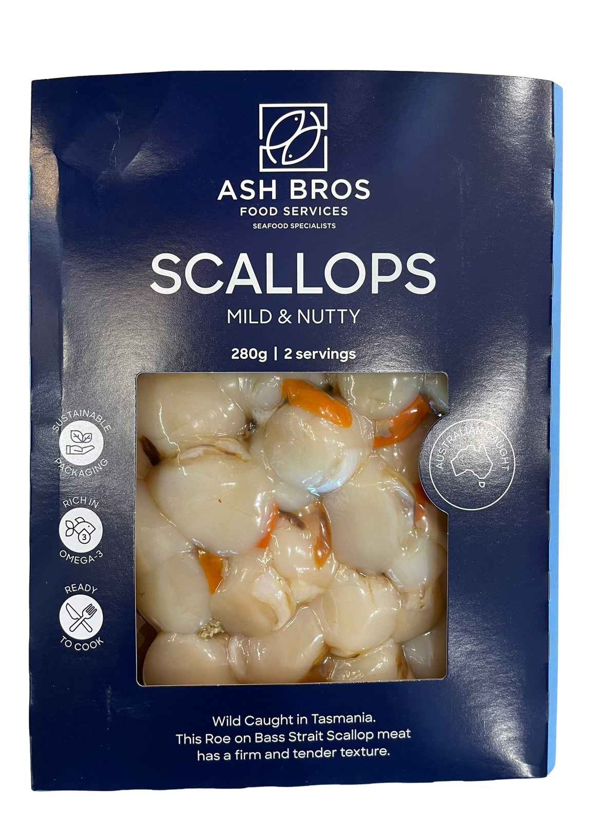 Fish- Scallops 280g Fresh