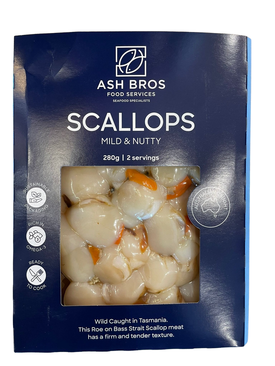 Fish- Scallops 280g Fresh