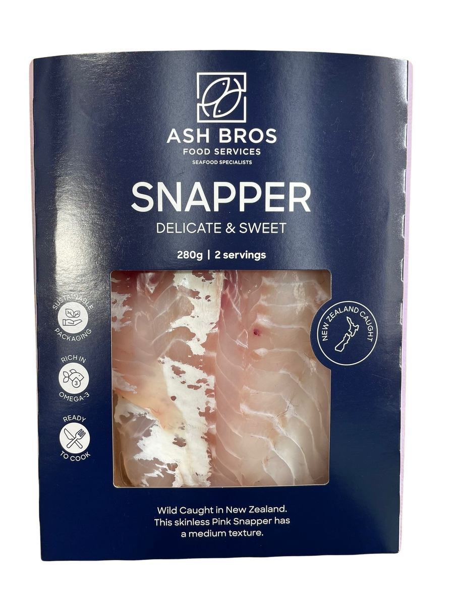 Fish- Snapper ( Ash Bros) 280g , 2 servings – The Fruiterer's Wife