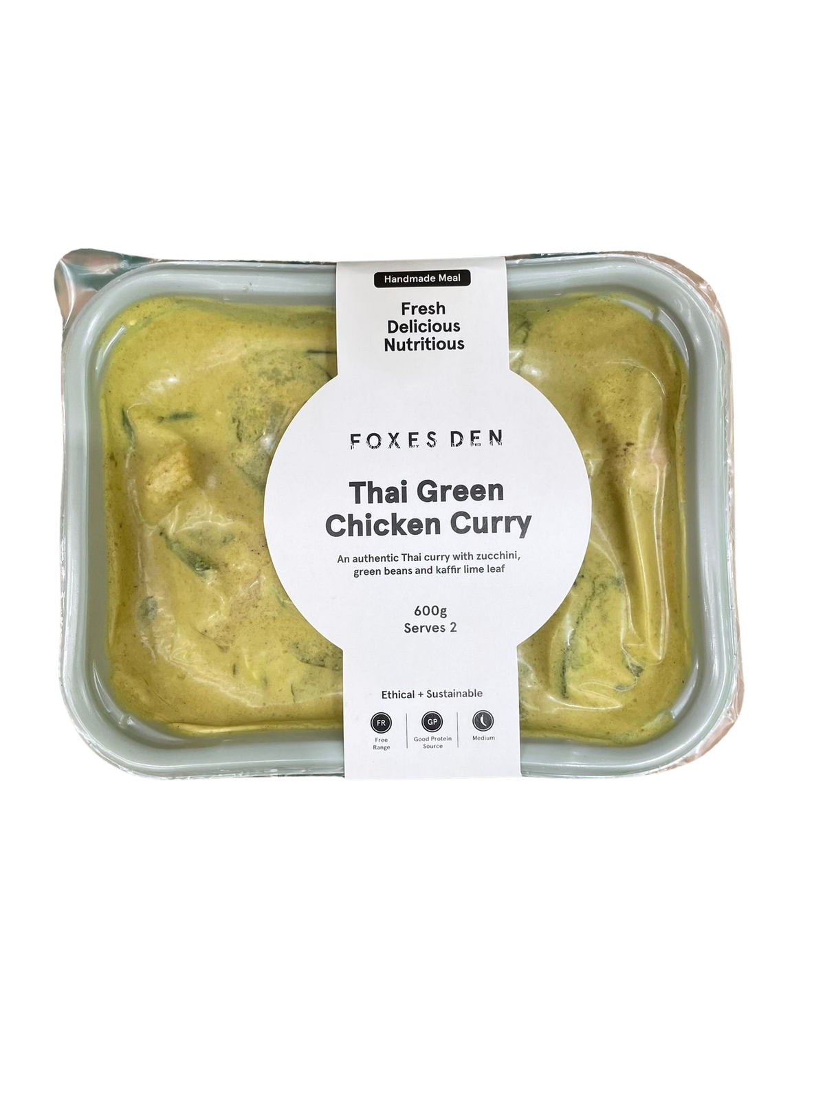Foxes Den- Thai Green Chicken Curry 400g ( ready to eat)