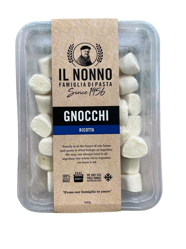 Frozen- Gnocchi Ricotta ( hand made ) 500g