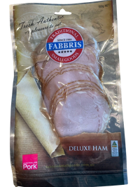 Ham-Deluxe ,Victorian 100g Sliced ( Fabbris Smallgoods)