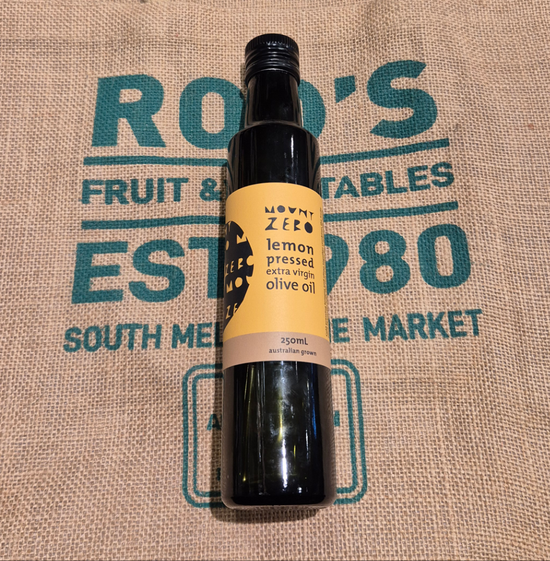 Oil - Lemon pressed olive oil 250ml (Mount Zero) Australian made