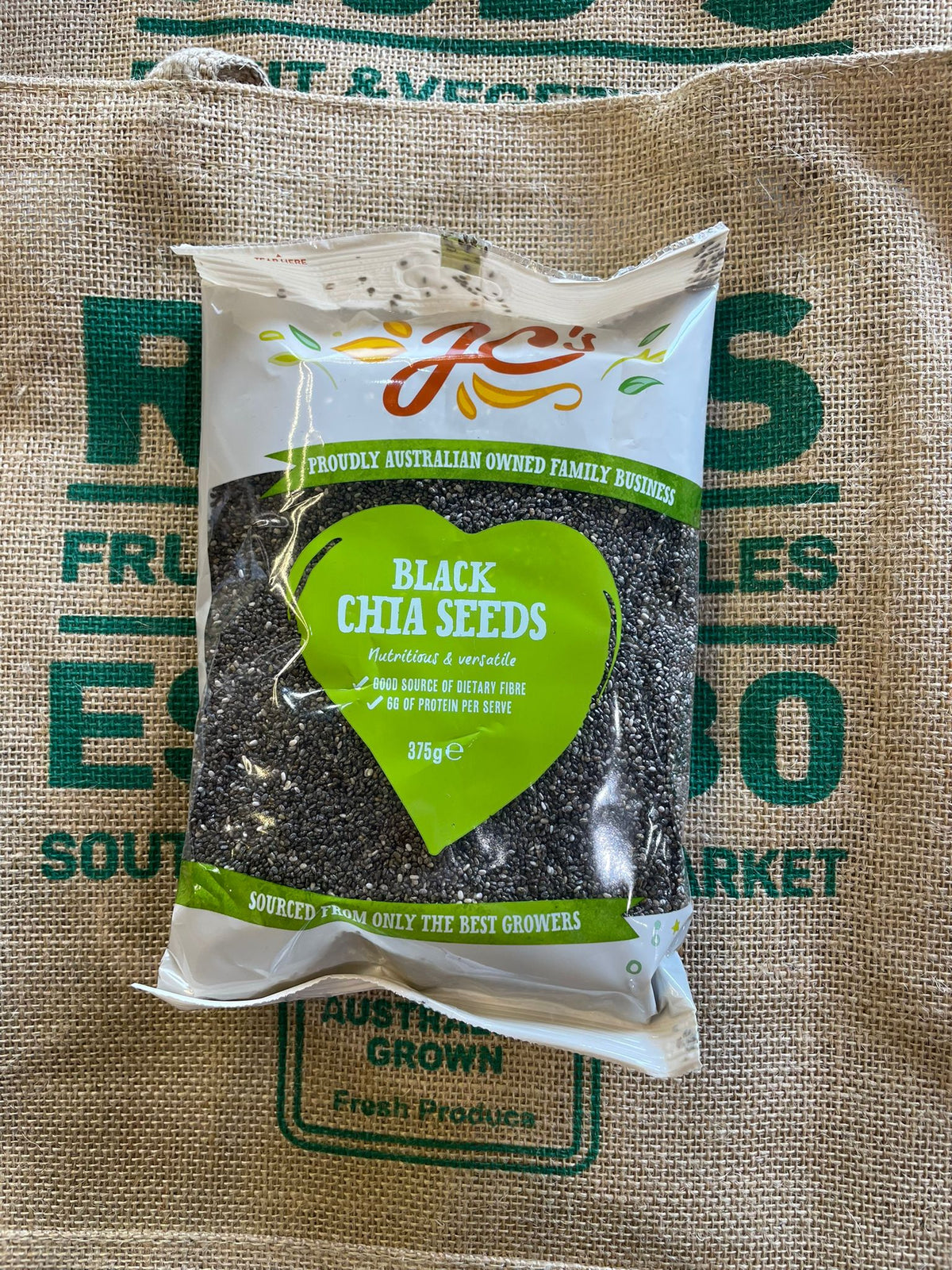 Chia- Black Seeds 375g