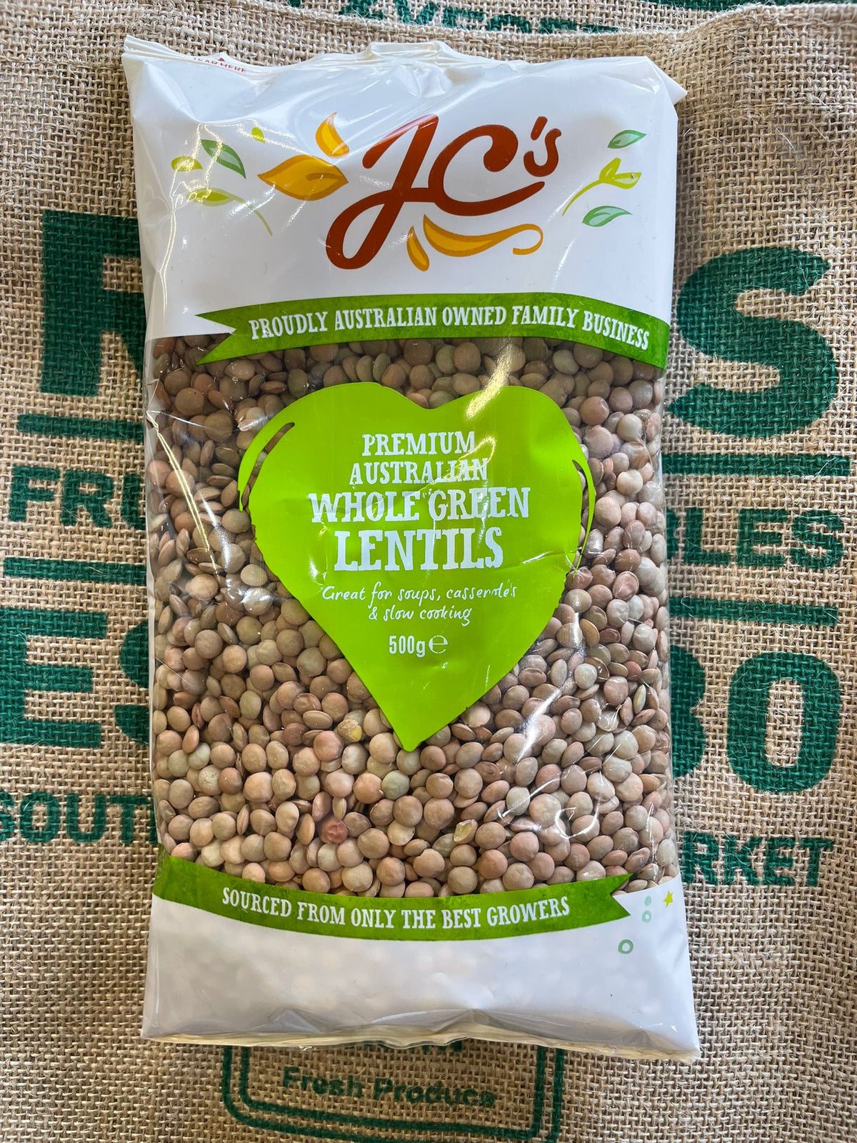Lentils- Whole Green500g