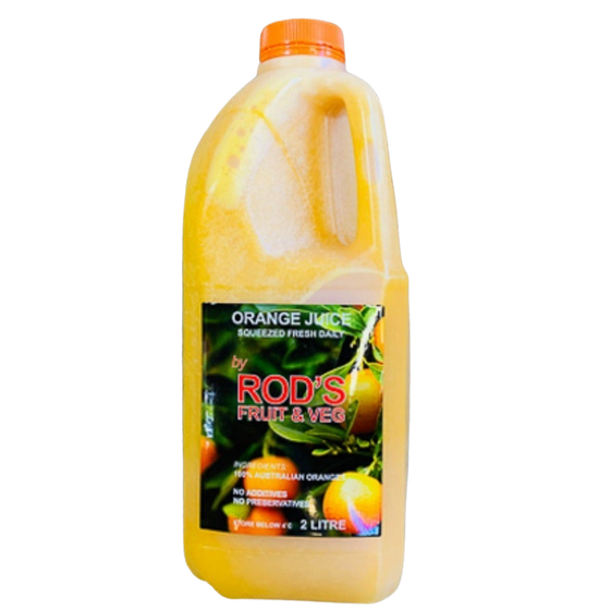 Juice- Orange 2L (Freshly squeezed in store)