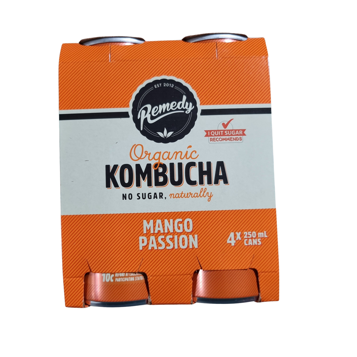 KOMBUCHA - MANGO PASSION 4 PACK