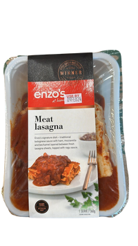 Lasagna- Meat 360g , served 1 heat and serve
